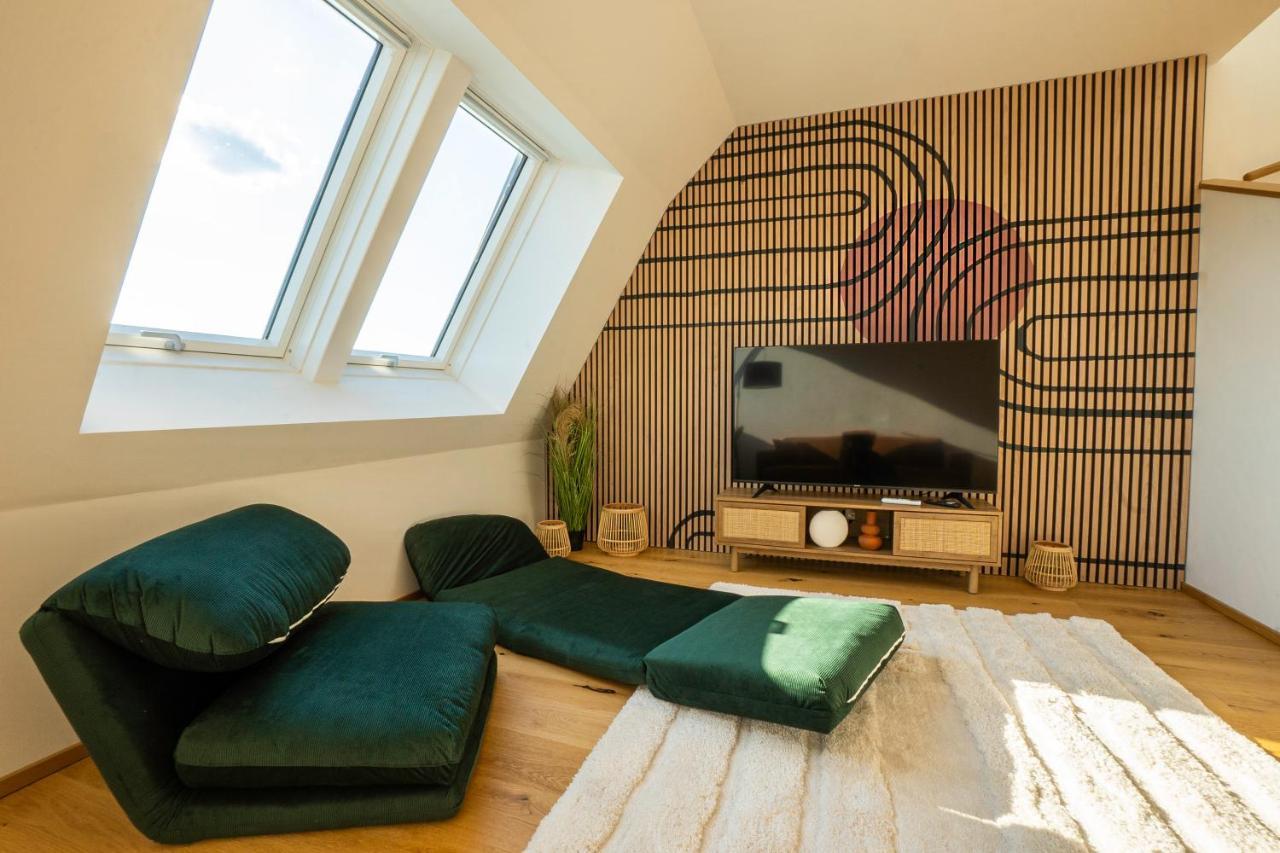Orestaliving - Penthouse In 2Nd District With View Viena Exterior foto